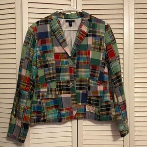 Patchwork blazer